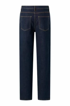 Ellos Collection Jeans med brede ben og bindebånd i taljen^Dame Jeans