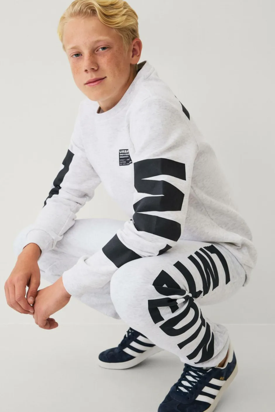 Ellos Collection Joggingbukser med print^Børn Bukser & Leggings