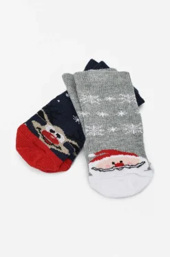 Ellos Collection Julestrømper 2-pak^Børn Undertøj & Badetøj