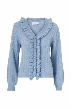 Hot Collection Kabelstrikket cardigan Dame Trøjer & Cardigans