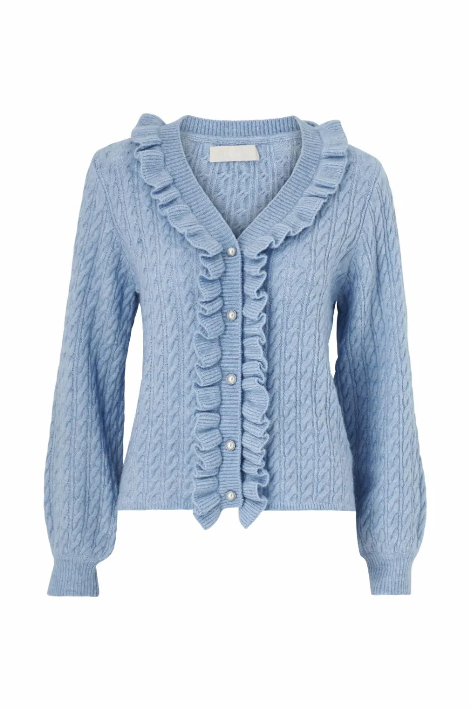 Hot Collection Kabelstrikket cardigan Dame Trøjer & Cardigans