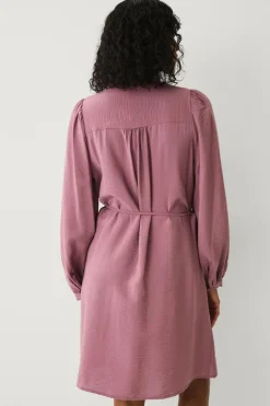 New Collection Kjole med flæsekant Dame Kjoler
