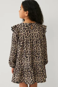 Best Collection Kjole med smock og flæser Børn Kjoler