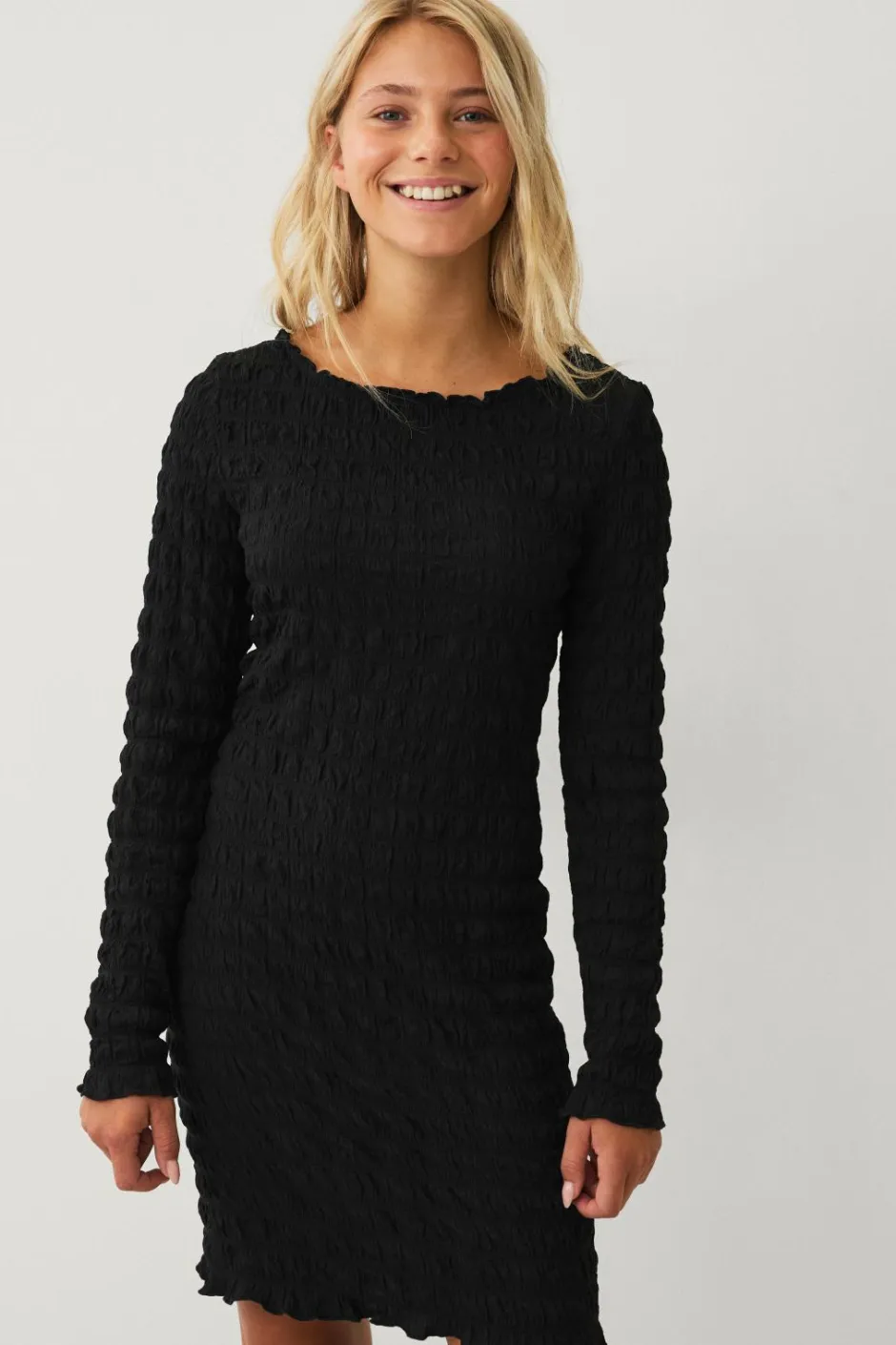 Clearance Collection Kjole med Bådhals Børn Kjoler