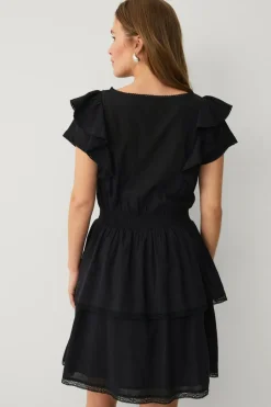 Clearance Collection Kjole med blondedetaljer Dame Kjoler