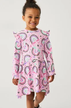 Clearance Collection Kjole med volant Børn Kjoler