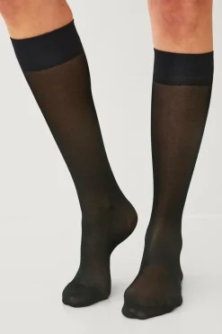 Ellos Collection knæstrømpe Light support^Dame Shaping|Strømper