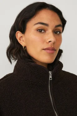 Outlet Collection Kort fleecejakke Dame Jakker & Frakker