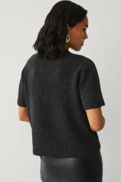Ellos Collection Kortærmet, strikket trøje^Dame Trøjer & Cardigans