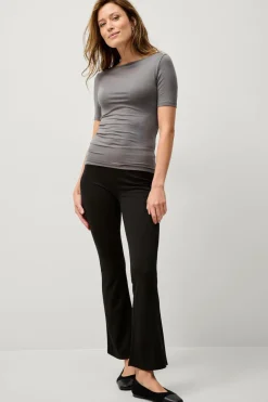 Sale Collection Kraftige leggings med bootcut, kortere benlængde Dame Tights & Leggings