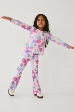Outlet Collection Langærmet top med tryk Børn Kjoler