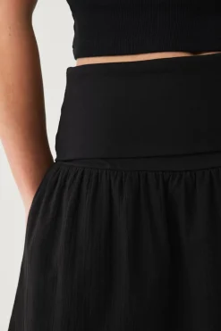Outlet Collection Lang nederdel med foldbar talje Børn Nederdele