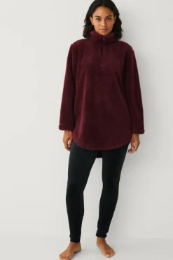 Hot Collection Lang trøje i pile Dame Loungewear & Homewear
