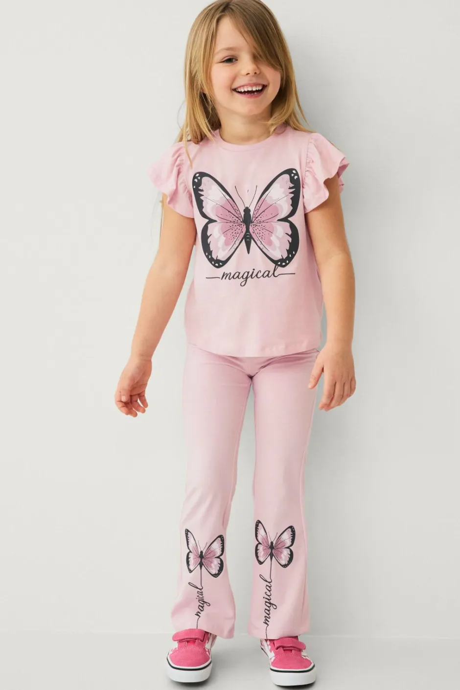 Outlet Collection Leggings + topsæt Børn Sæt Til Børn