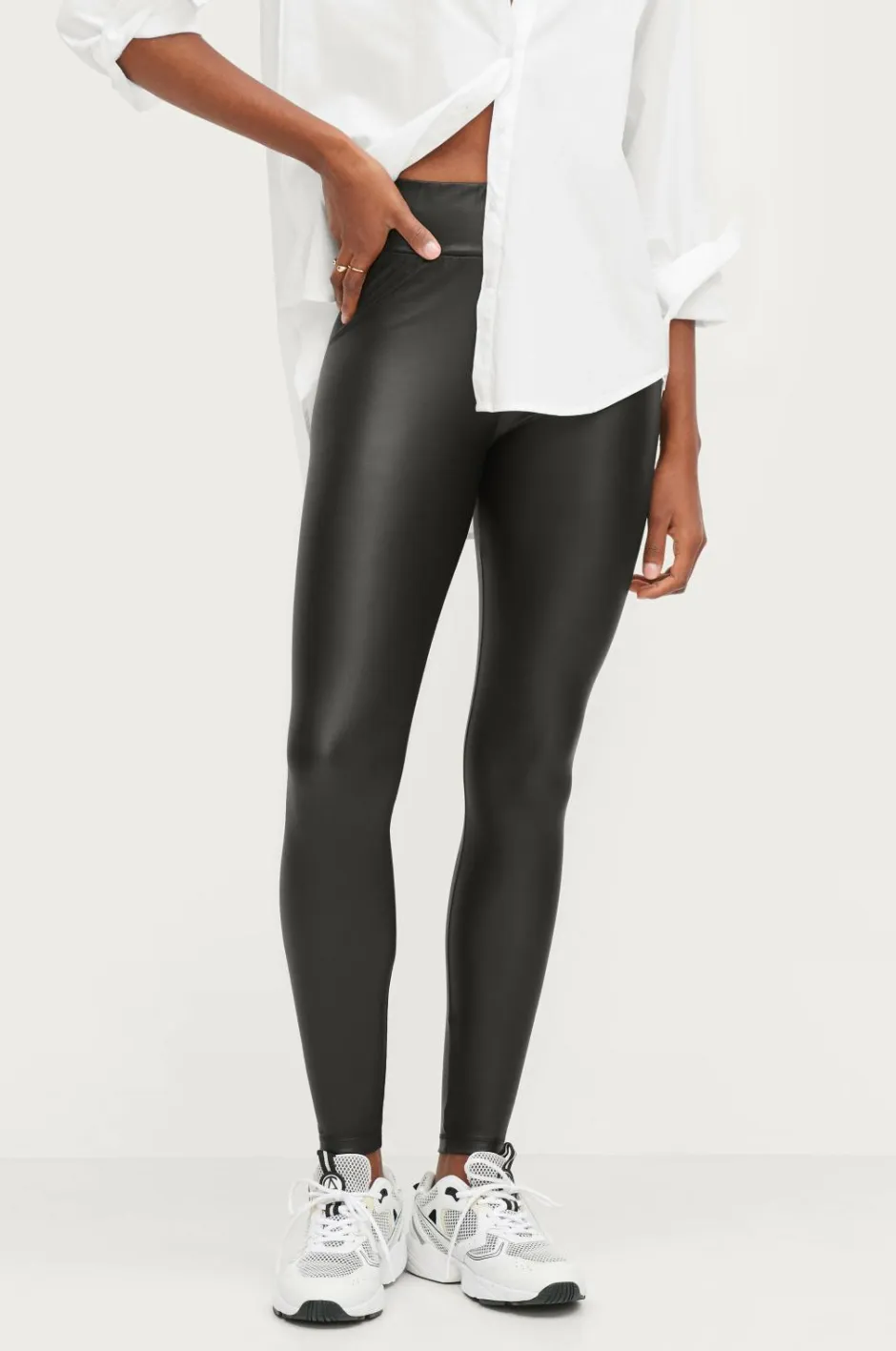 Sale Collection Leggings i PU Dame Tights & Leggings