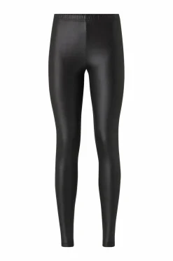 Hot Collection Leggings i imiteret læder Dame Tights & Leggings