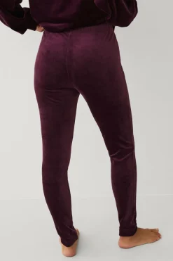 Ellos Collection Leggings i velour^Dame Loungewear & Homewear|Tights & Leggings