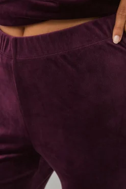 Ellos Collection Leggings i velour^Dame Loungewear & Homewear|Tights & Leggings