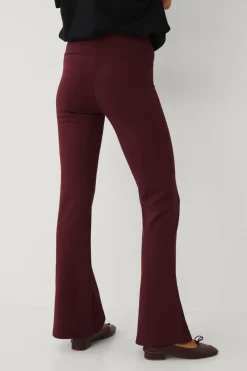 Hot Collection Leggings med bootcut Dame Tights & Leggings
