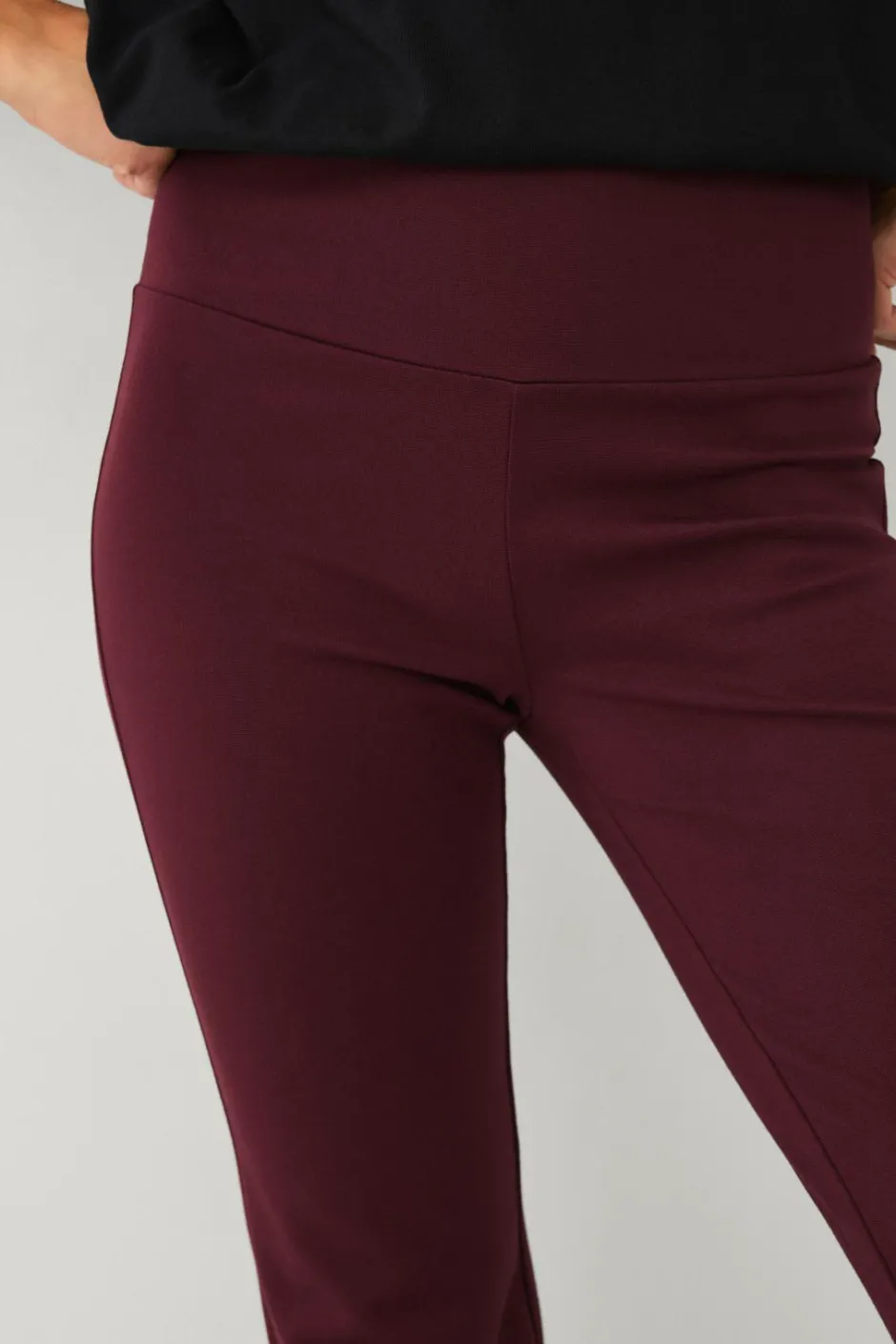 Hot Collection Leggings med bootcut Dame Tights & Leggings