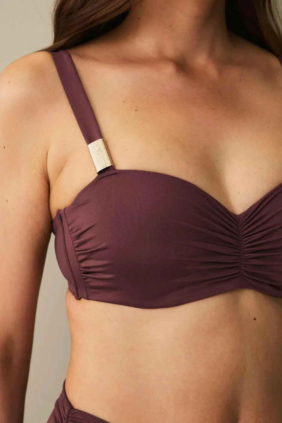 Hot Collection Lilja vatteret balconette bikini bh med bøjle Dame Bikinier & Bikinidele