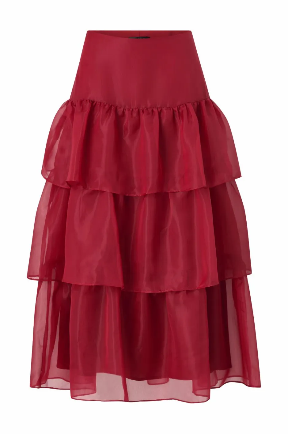 Discount Collection Maxi nederdel med volanter Dame Nederdele
