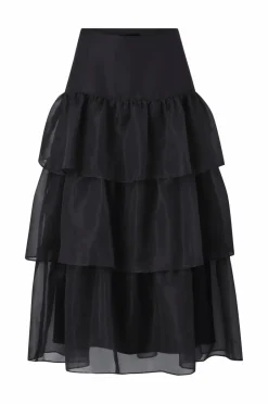Ellos Collection Maxi nederdel med volanter^Dame Nederdele