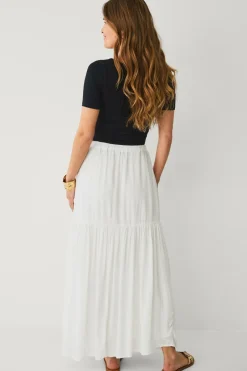 Ellos Collection Maxi nederdel med elastisk talje^Dame Nederdele