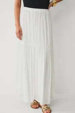 Ellos Collection Maxi nederdel med elastisk talje^Dame Nederdele