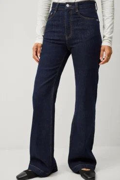 Best Collection Med svaj jeans Med svaj med høj talje Dame Jeans