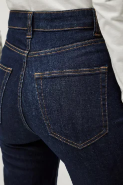 Best Collection Med svaj jeans Med svaj med høj talje Dame Jeans