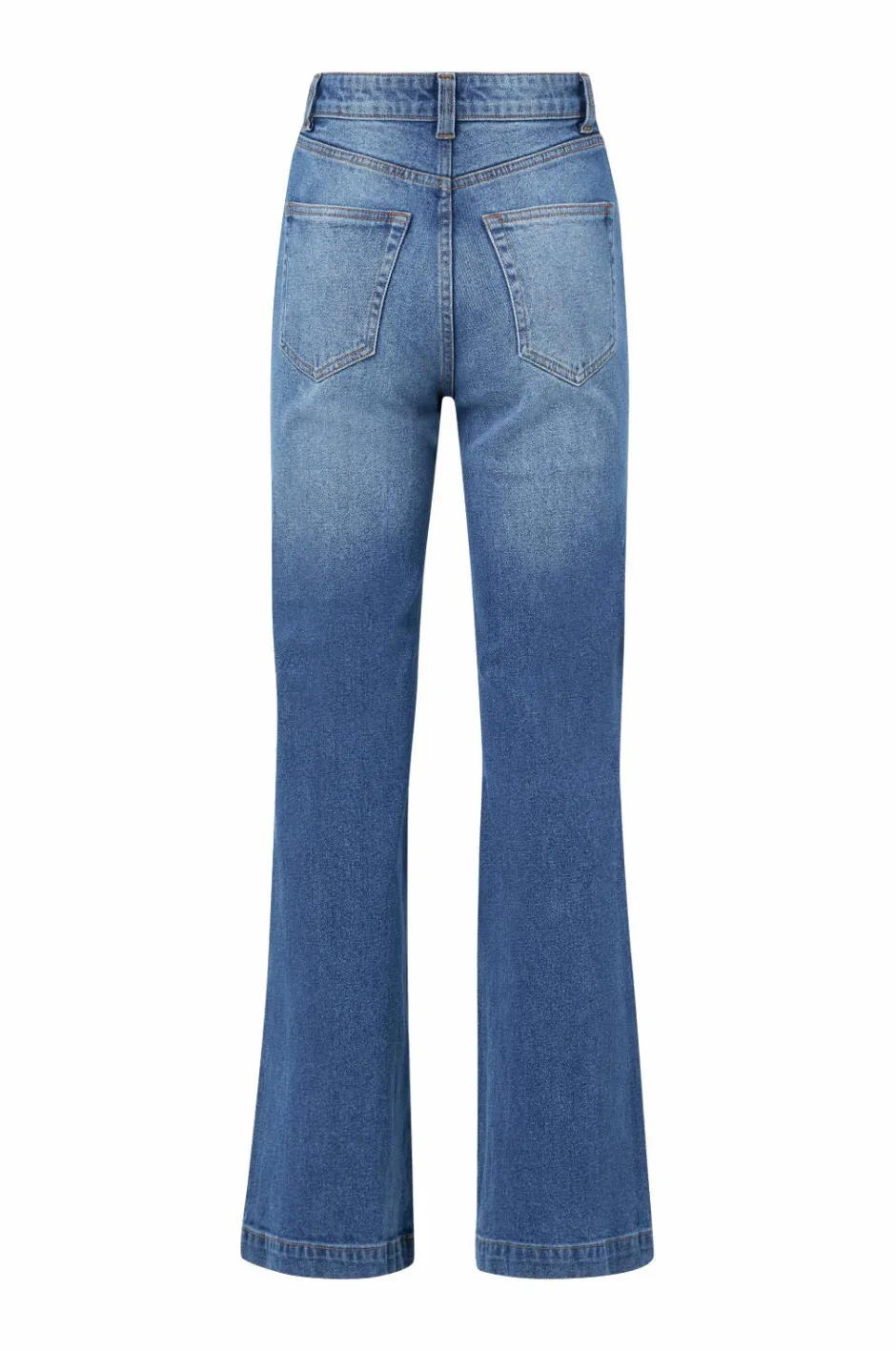 Best Collection Med svaj jeans Med svaj med høj talje Dame Jeans
