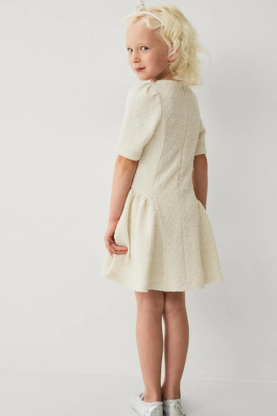 Clearance Collection Mini kjole i tweed Børn Kjoler