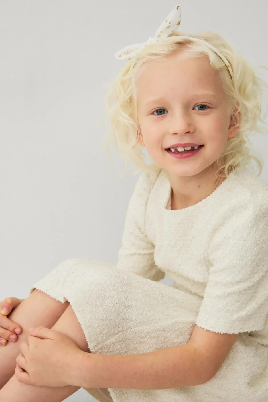 Clearance Collection Mini kjole i tweed Børn Kjoler