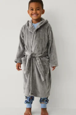 Ellos Collection Morgenkåbe med haj-design^Børn Nattøj & Homewear