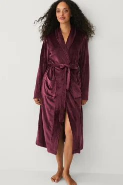 Ellos Collection Morgenkåbe i velour^Dame Nattøj