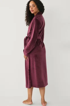 Ellos Collection Morgenkåbe i velour^Dame Nattøj