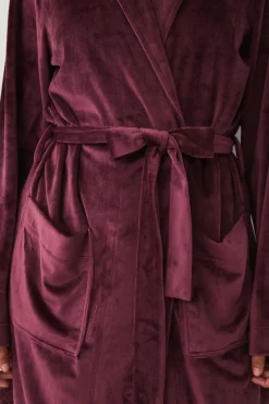 Ellos Collection Morgenkåbe i velour^Dame Nattøj