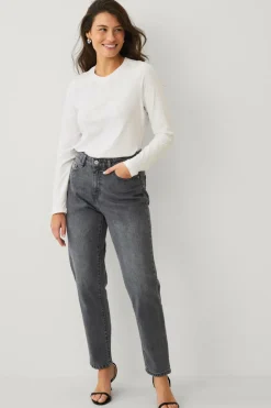 Ellos Collection Morjeans med høj talje^Dame Jeans