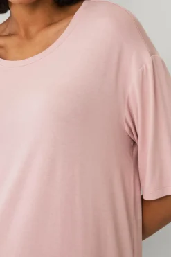 Hot Collection Natkjole med stort T Dame Nattøj