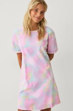 Online Collection Natkjole med batikmønster Børn Nattøj & Homewear
