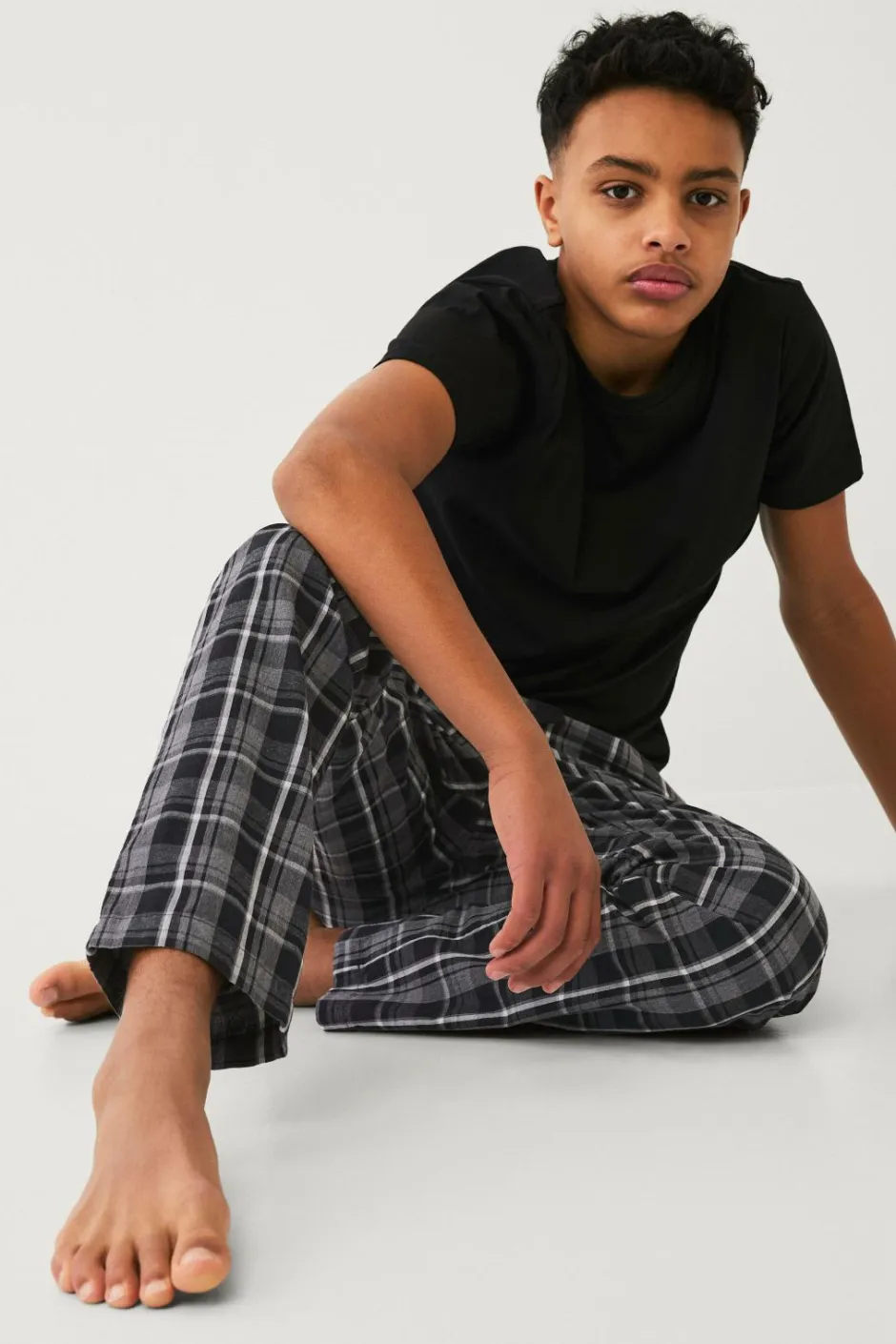 Online Collection Natbukser Harry i poplin Børn Nattøj & Homewear