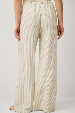 Ellos Collection Natbukser i hørblanding^Dame Loungewear & Homewear