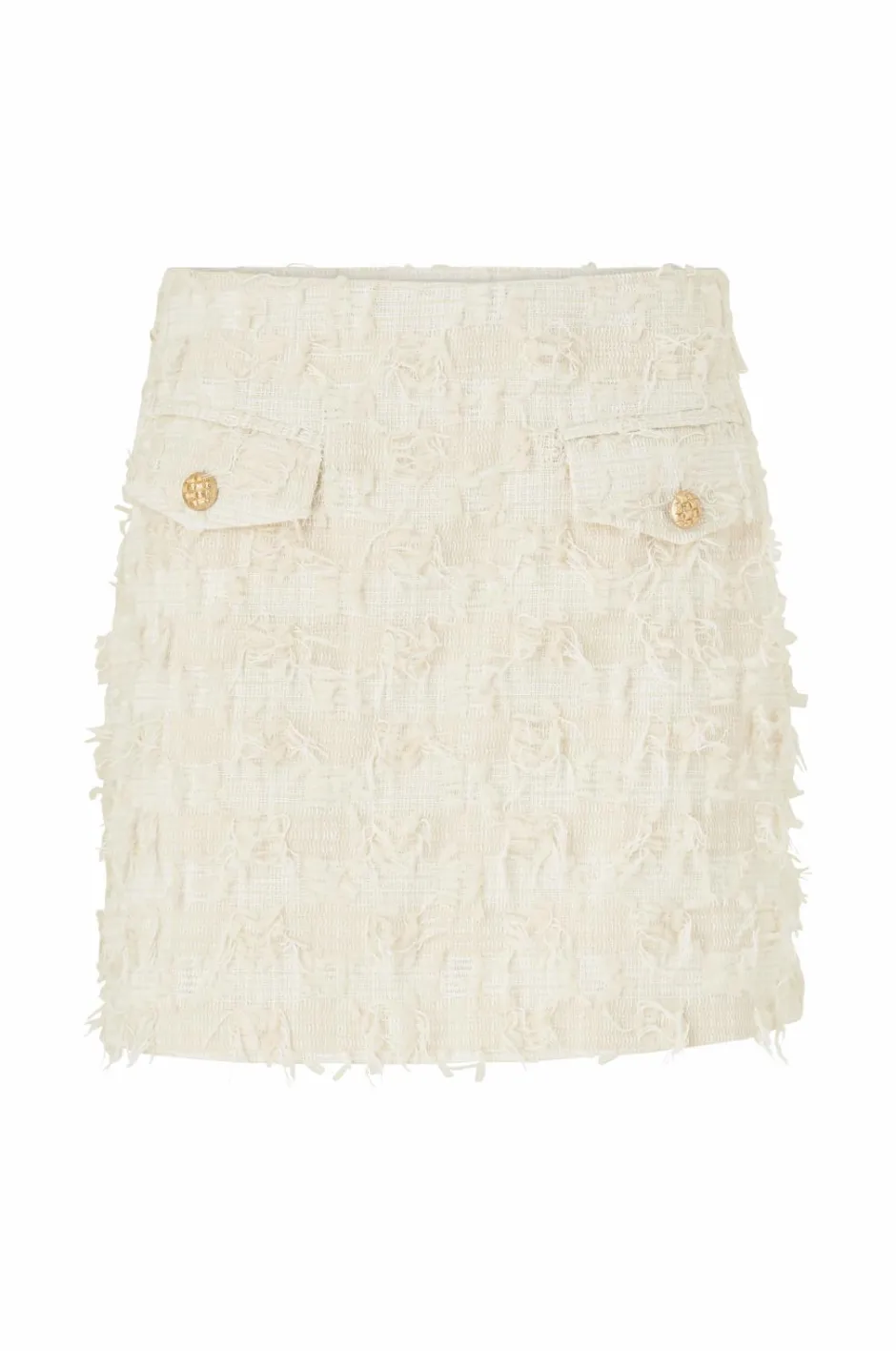 Ellos Collection Nederdel med dekorative frynser^Dame Nederdele