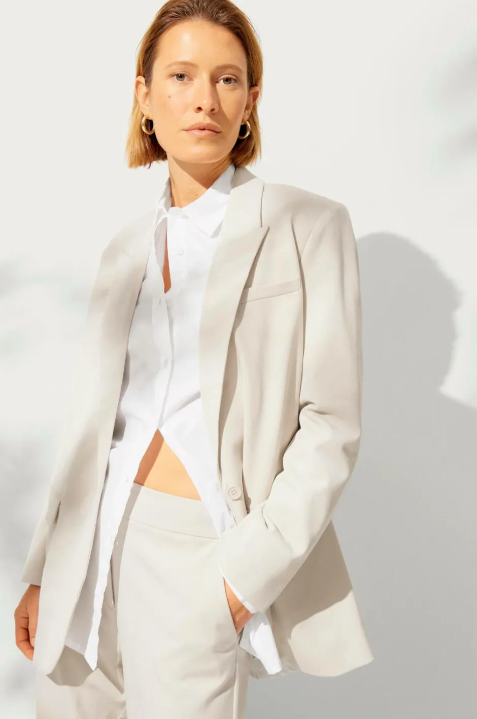 Ellos Collection Oversize habitjakke^Dame Blazere & Veste