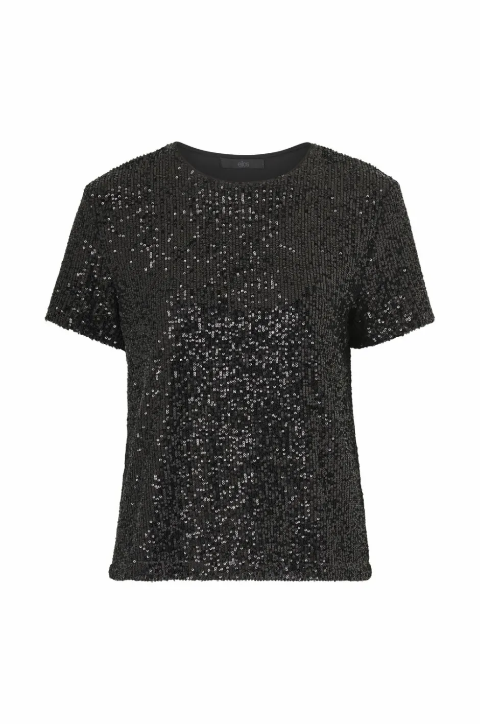 Ellos Collection Paillet top med korte ærmer^Dame Toppe & Tank-Toppe