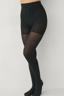 Ellos Collection Pushup 80 den-tights - medium støtte Push up Dull 80den^Dame Shaping|Strømpebukser
