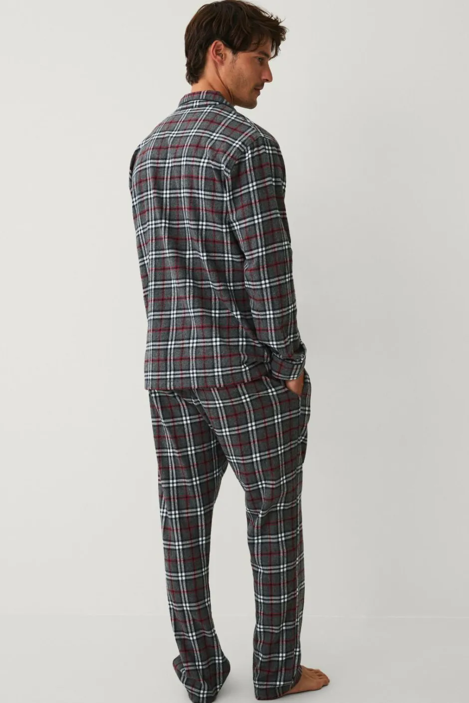 Ellos Collection Pyjamassæt i flonel^ Nattøj & Homewear