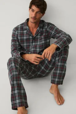 Ellos Collection Pyjamassæt i flonel^ Nattøj & Homewear