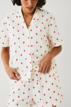 Ellos Collection Pyjamas i seersucker^Dame Nattøj